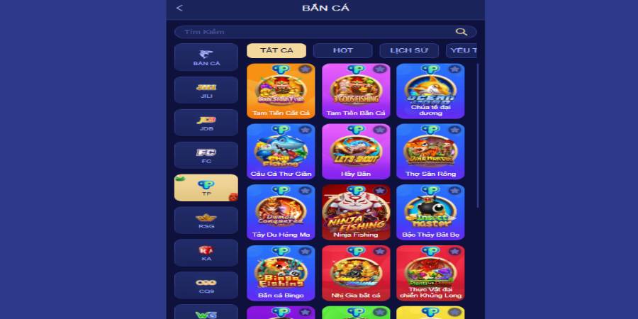 Nhiều game bắn cá 100WIN